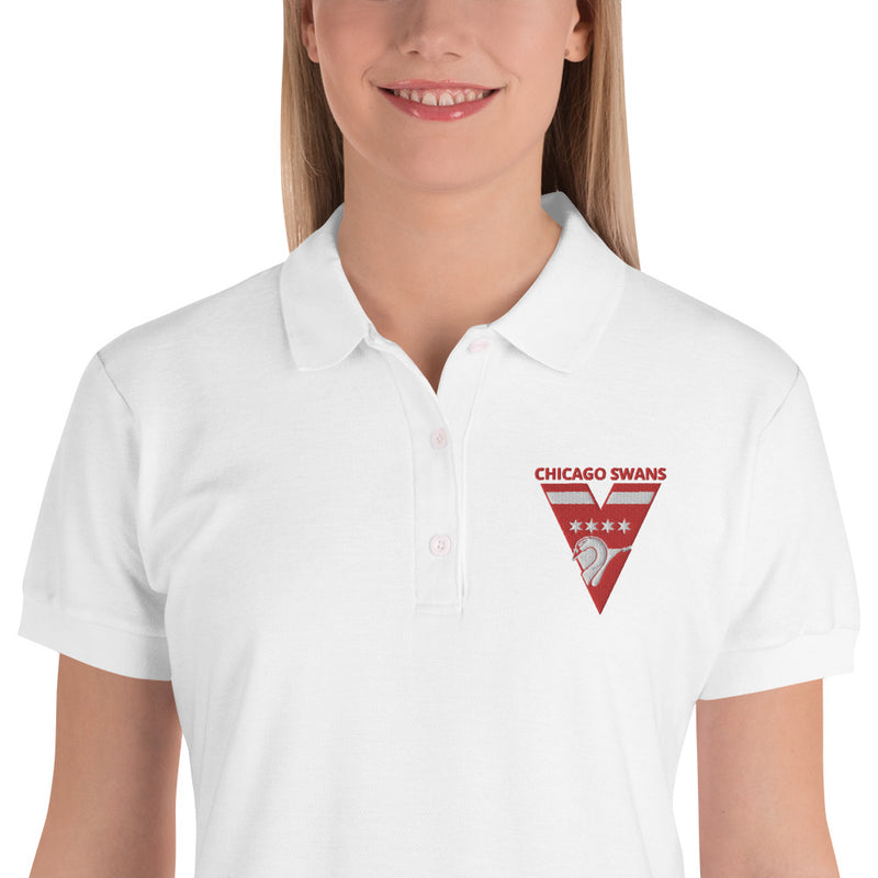 Embroidered Women's Polo Shirt