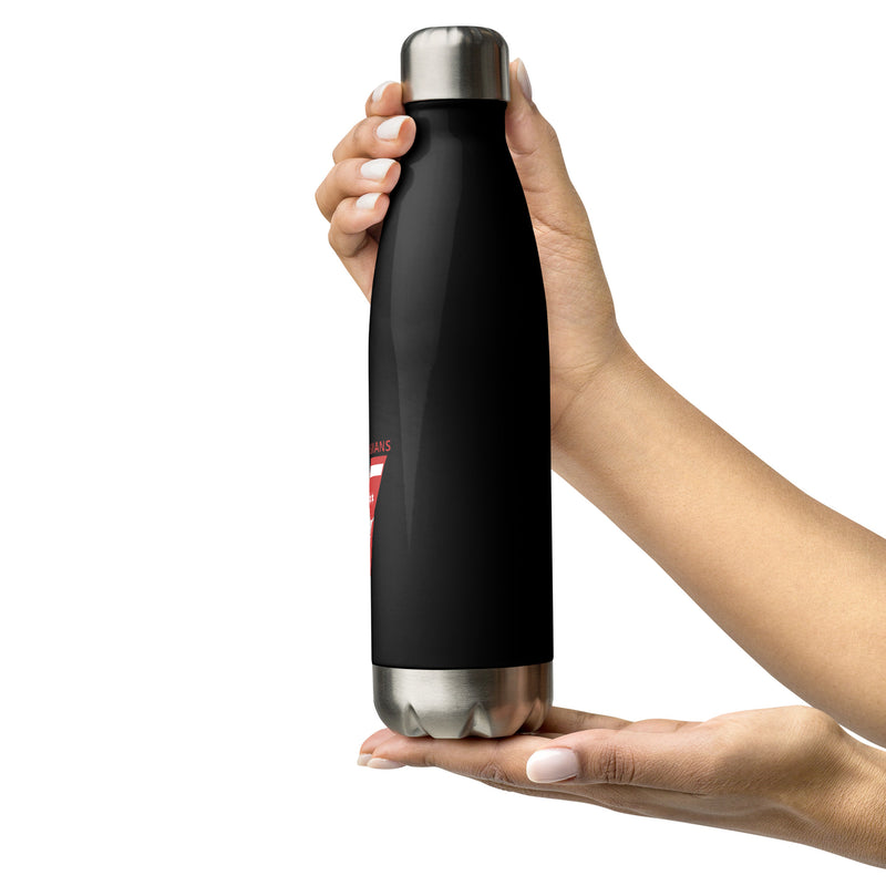 Stainless Steel Water Bottle - Swans Logo