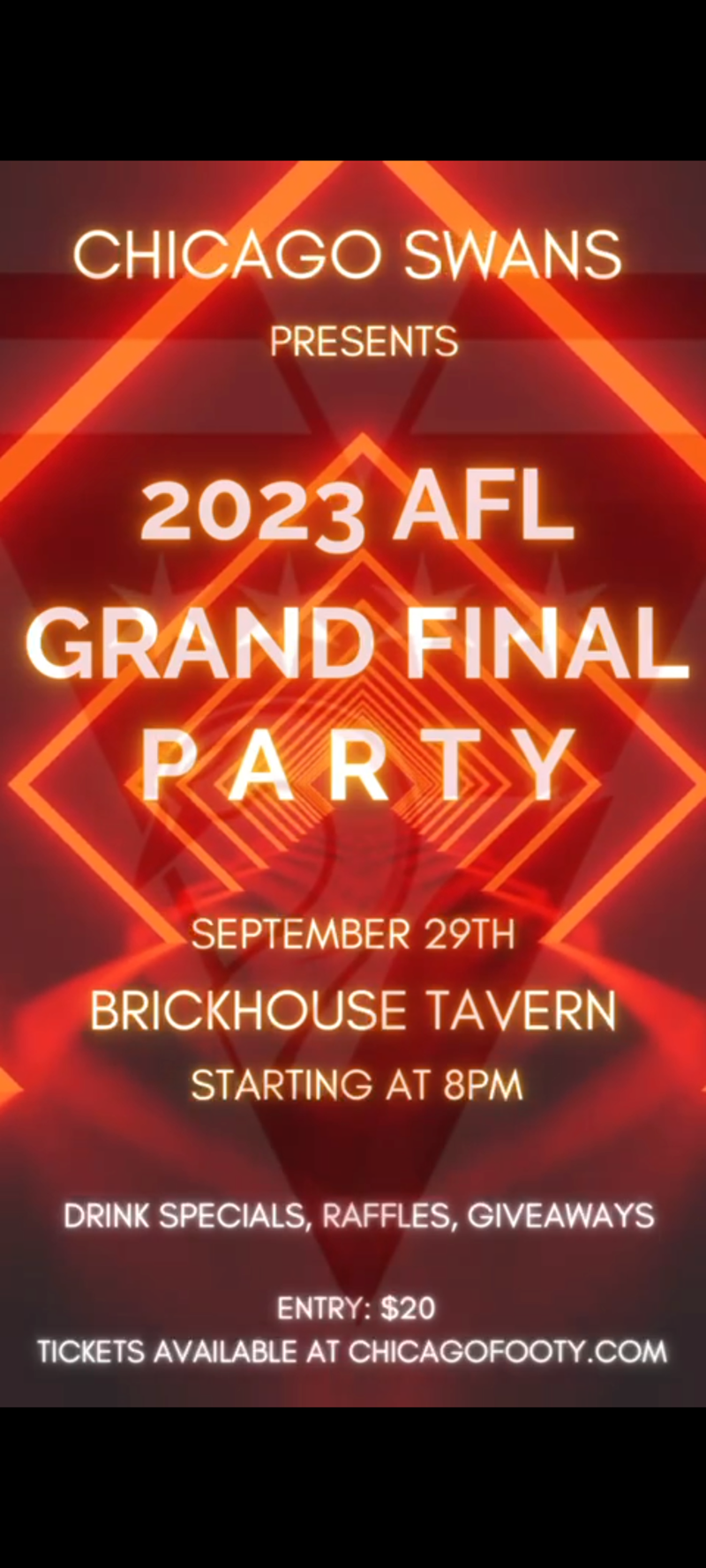 2023 AFL Grand Final Party