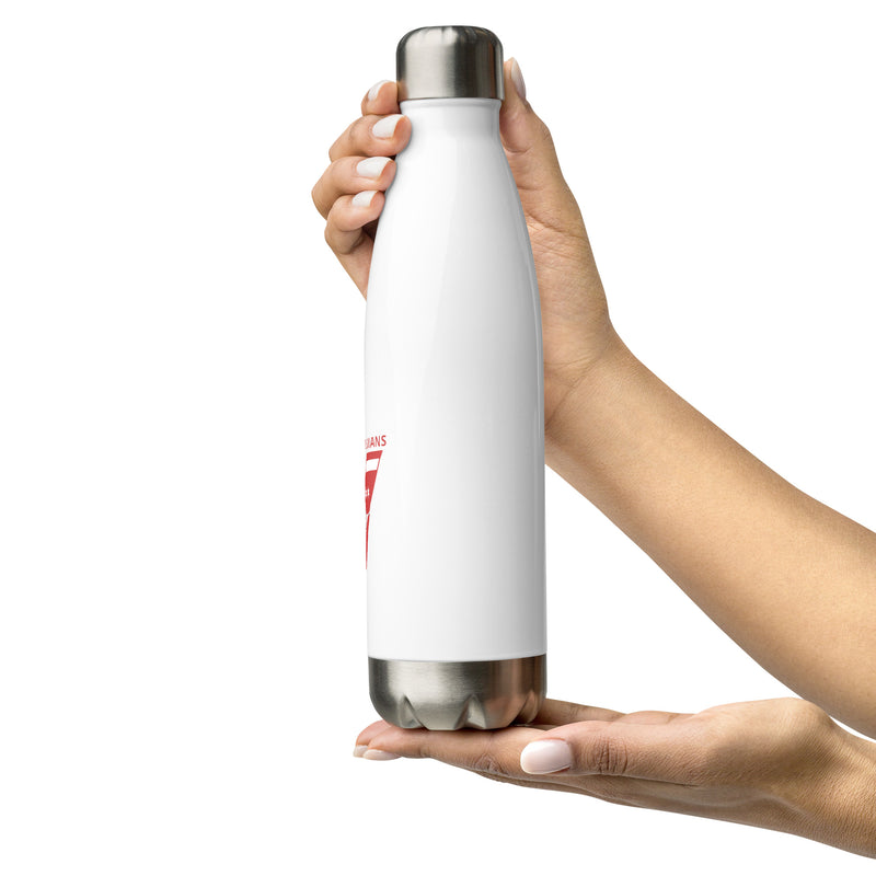 Stainless Steel Water Bottle - Swans Logo
